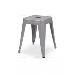 Taboret kawiarniany Paris inspirowany TOLIX aluminium