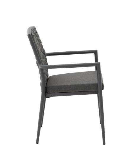 Krzesło Intreccio antracyt