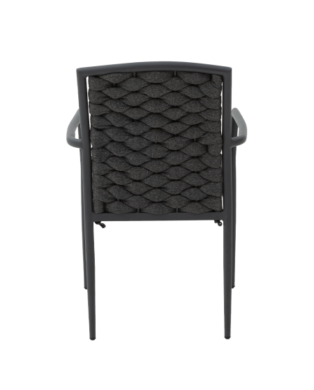 Krzesło Intreccio antracyt