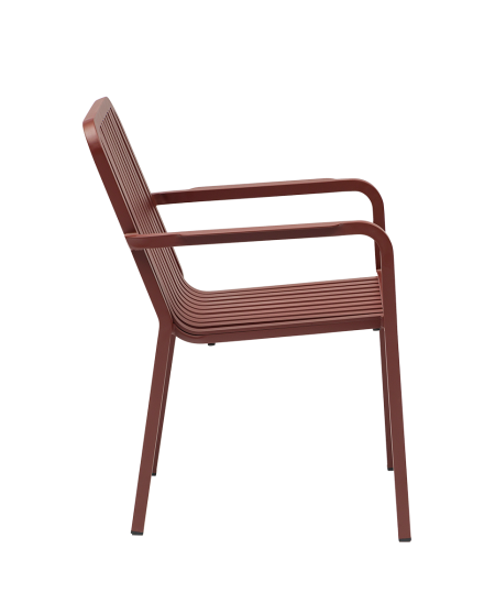 Krzesło Purezza czerwone