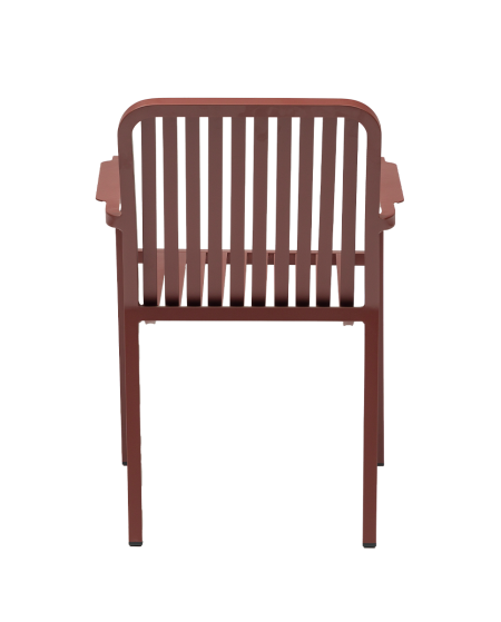 Krzesło Purezza czerwone