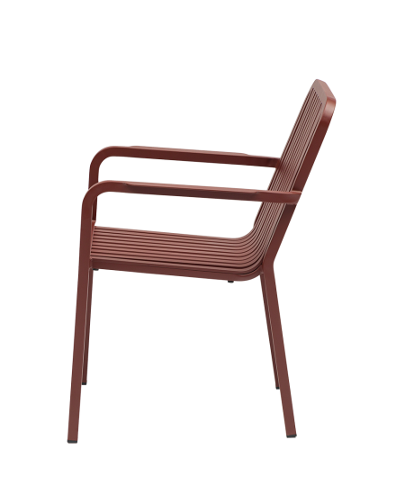 Krzesło Purezza czerwone