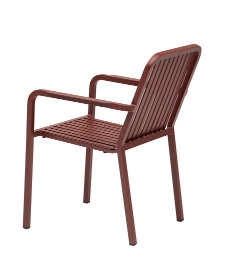 Krzesło Purezza czerwone