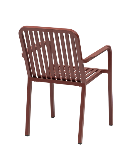 Krzesło Purezza czerwone