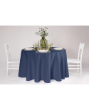 Obrus TB-200 plamoodporny fi320 cm granatowy