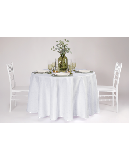 Obrus TB-500 plamoodporny biały