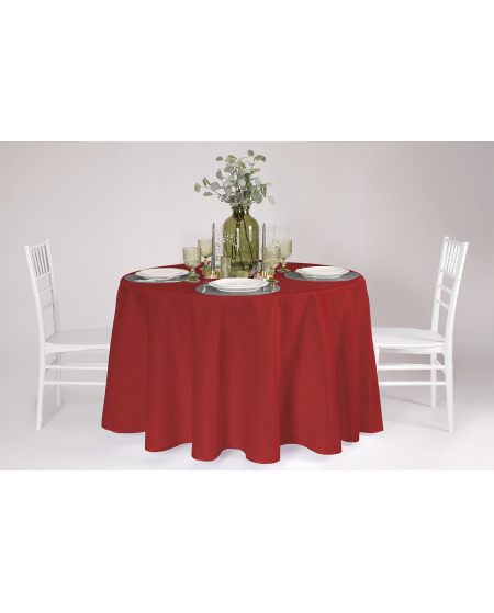 Obrus TB-500 plamoodporny bordowy