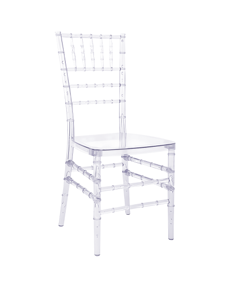 Krzesło Chiavari Tiffany transparentne