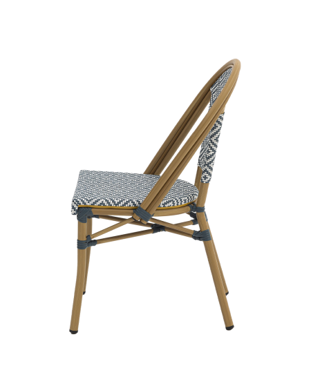 Krzesło Matteo szaro-białe