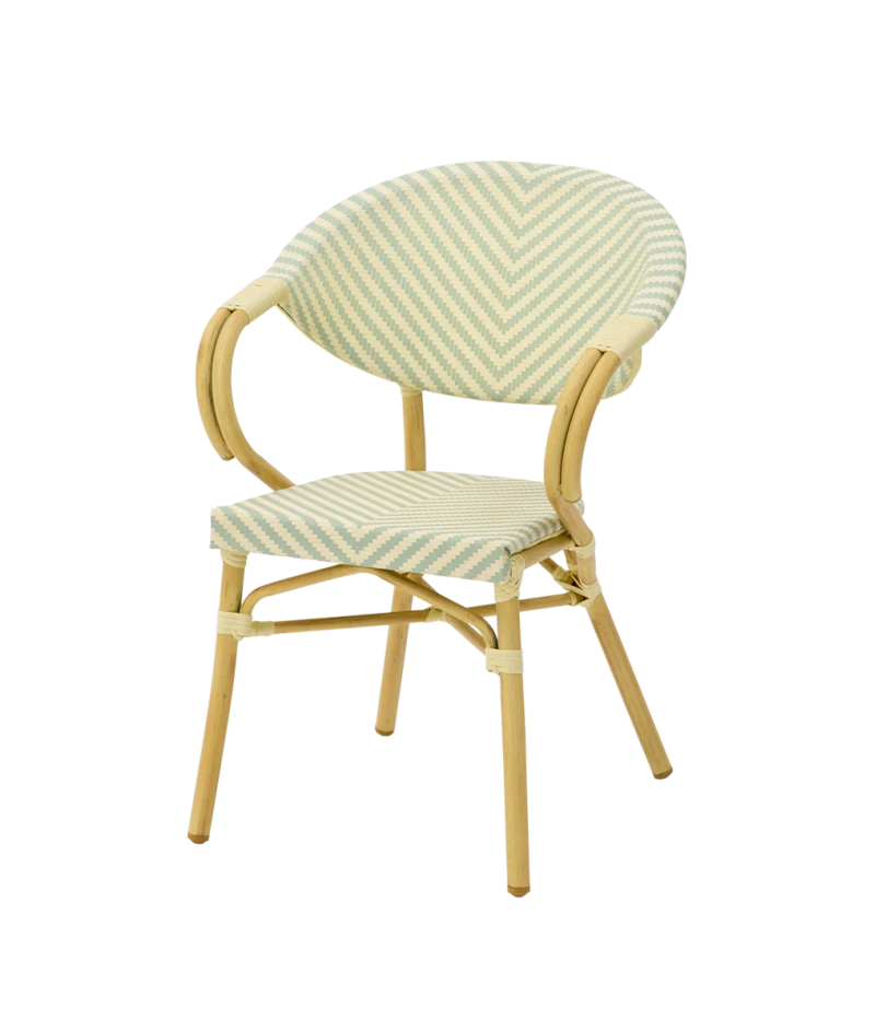 Stolička Camillo, svetlozelená