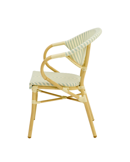 Krzesło Camillo jasne zielone