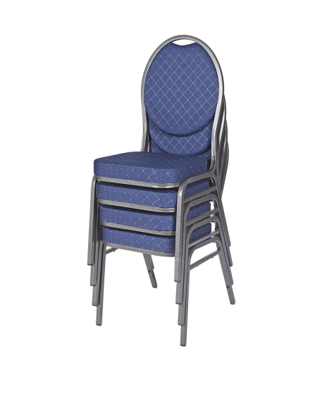 Krzesło Herman niebieskie