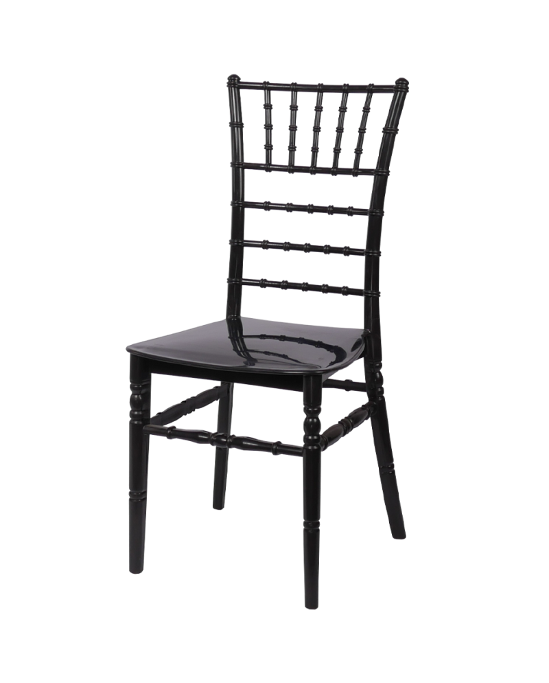 Krzesło Chiavari Tiffany czarne
