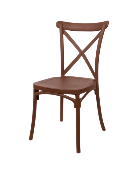 Krzesło Chiavari Fiorini brązowe