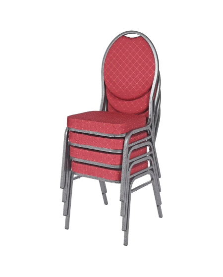 Krzesło Herman czerwone