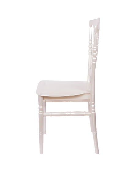 Krzesło Chiavari Napoleon perłowe