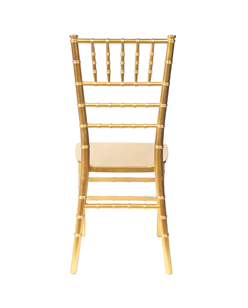 Stolička Chiavari Tiffany, zlatá C600