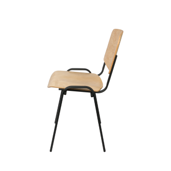 Krzesło Iso Wood czarne