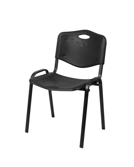 Krzesło Iso Plast czarne