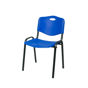 Krzesło Iso Plast niebieskie
