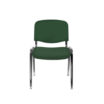 Krzesło Iso Standard CR T0505 zielone ekoskóra