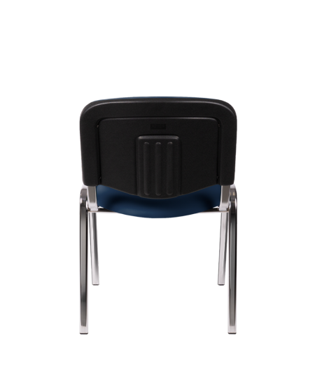 Krzesło Iso 24H CR T0202 niebieskie ekoskóra