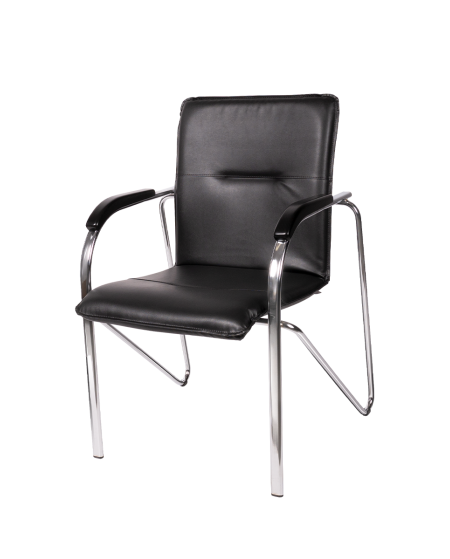 Krzesło Samba CR czarne ekoskóra