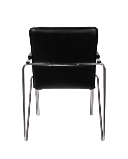 Krzesło Samba CR czarne ekoskóra