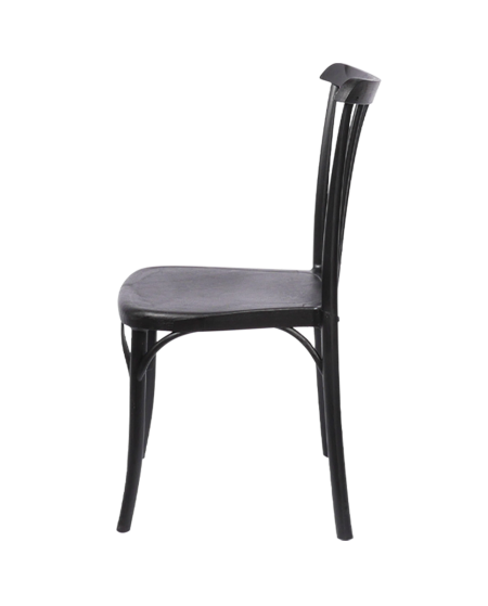 Krzesło Patyczak Retro czarne