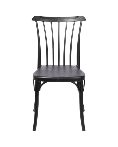 Krzesło Patyczak Retro czarne