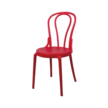 Krzesło Monet czerwone