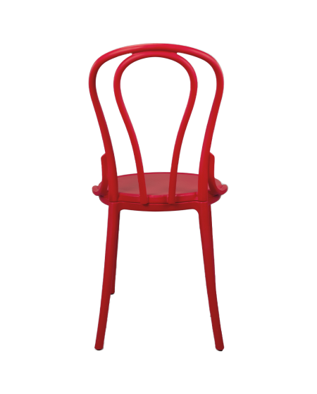 Krzesło Monet czerwone