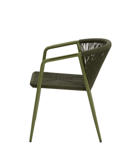 Krzesło Luigi zielone