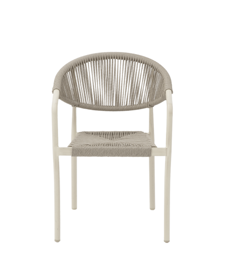 Krzesło Cesare jasno-szare