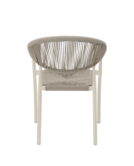 Krzesło Cesare jasno-szare