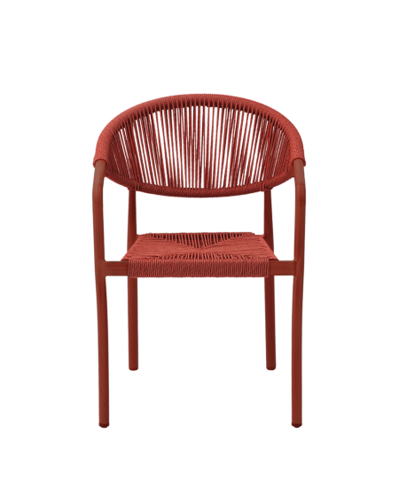 Krzesło Cesare czerwone