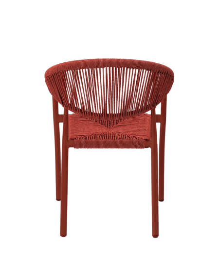 Krzesło Cesare czerwone