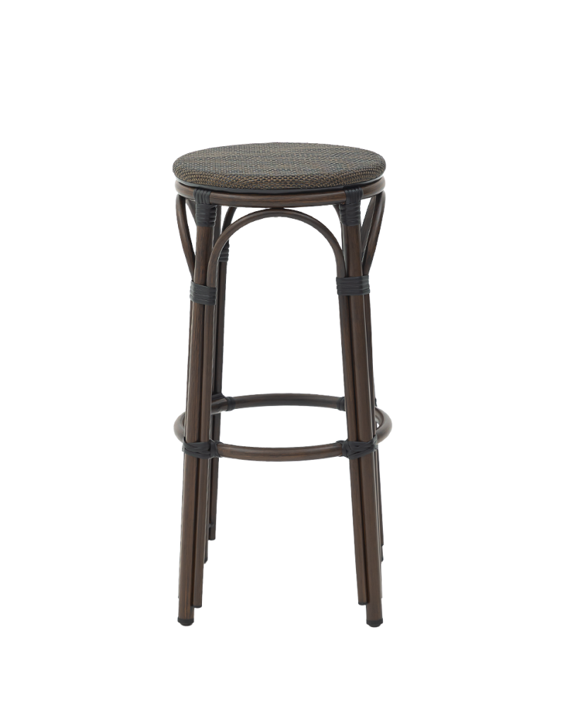 Stolička Barová stolička Francesco, tmavá antracit