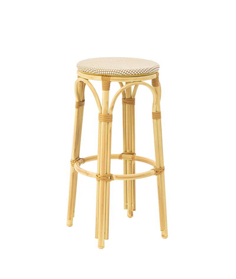 Stolička Barová stolička Francesco, hnedá/béžová