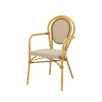 Krzesło Riccardo Arm beżowe