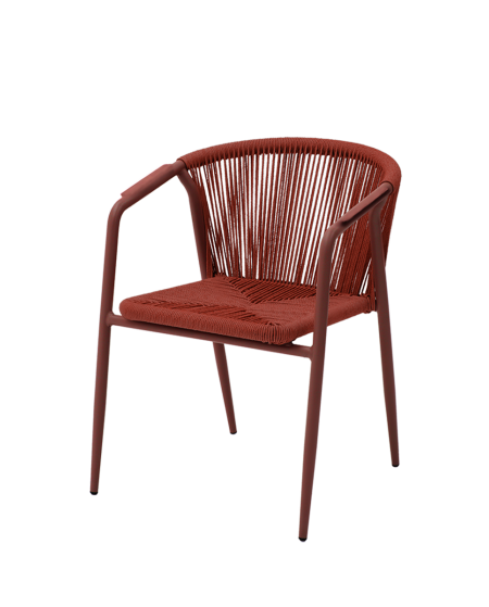 Krzesło Luigi czerwone