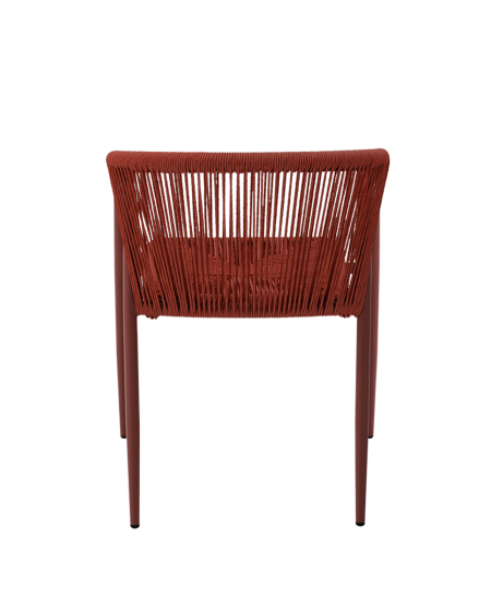 Krzesło Luigi czerwone