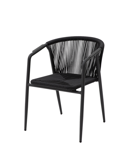 Krzesło Luigi antracyt