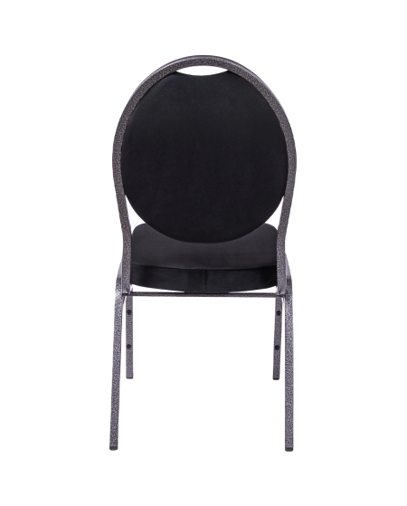 Krzesło Herman czarny welur