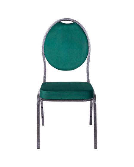 Krzesło Herman zielone welur