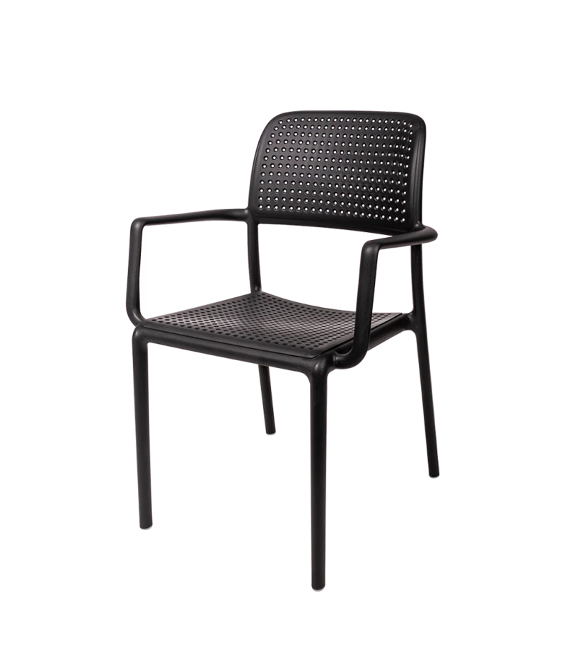 Stolička Nardi Bora, antracit