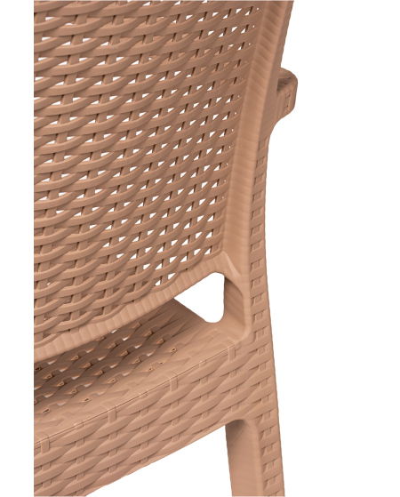 Krzesło Mario beżowe