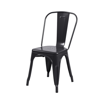 Krzesło Paris Outdoor czarny mat