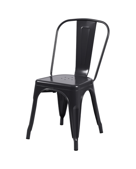 Krzesło Paris Outdoor czarny mat