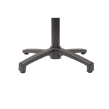 Stolik do ogródka piwnego CROSS COMFORT szary blat HPL